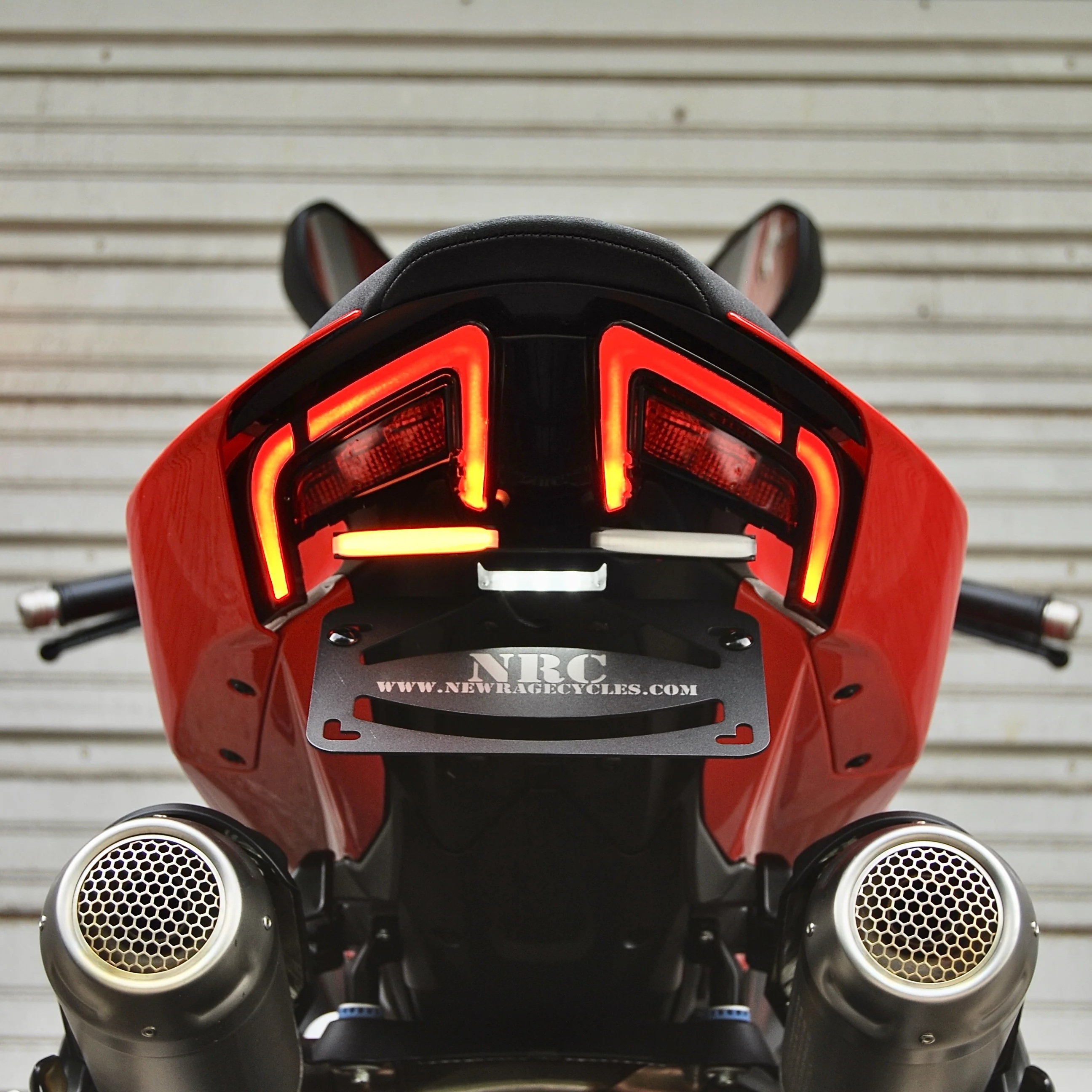 New Rage Cycles (NRC) Fender Eliminator for the Ducati Panigale / Streetfighter V4 / V2 (2025+)